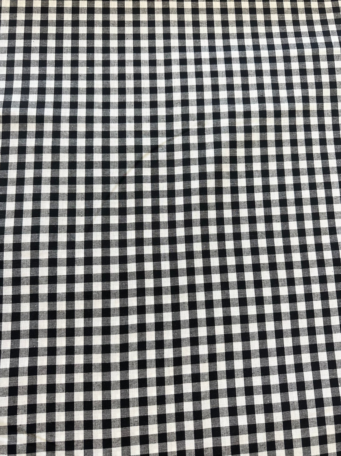 Puuvillakangas ruudullinen